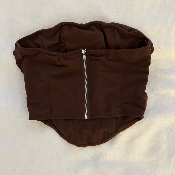 Hera Collection Brown Corset - Picture 3 of 3